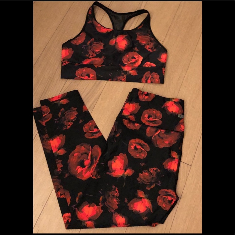 Victoria’s Secret Rose Workout Set